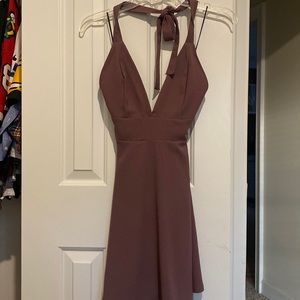 Fun summer halter dress!